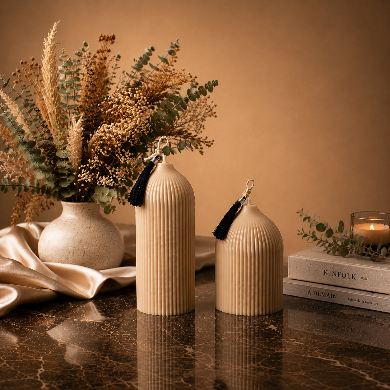 Harmony Pillar Candle Set