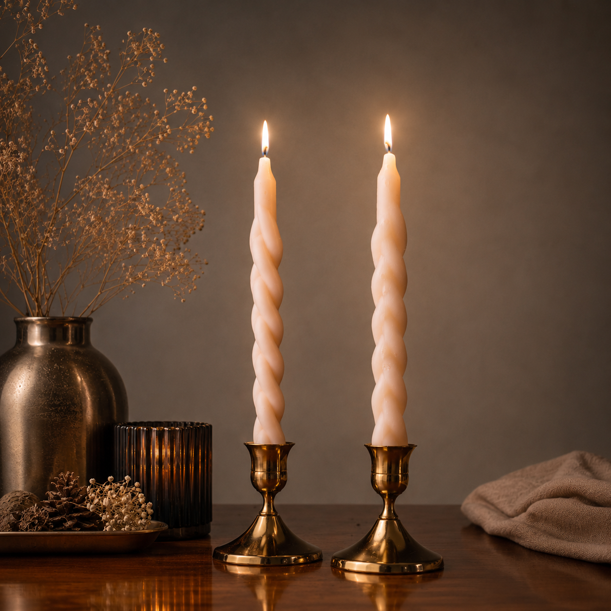 Strand Taper Candle Set