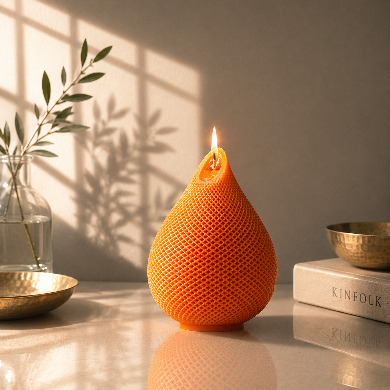 Lattice Flame Candle