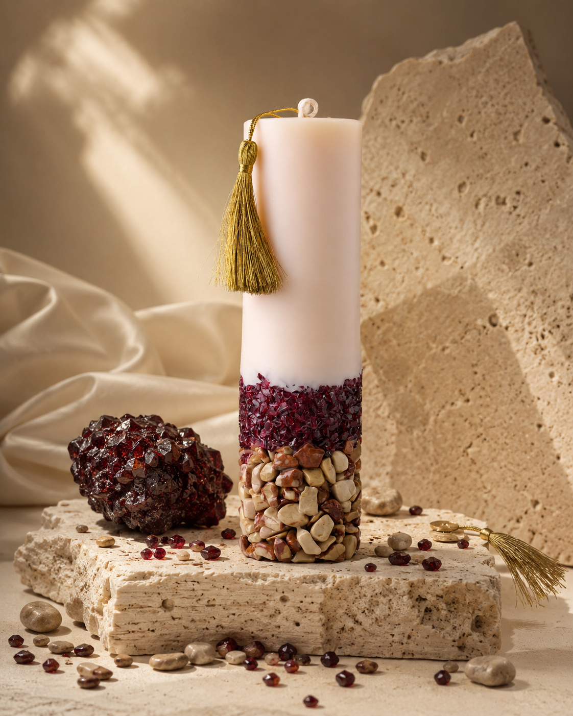 Earth & Crystal – Garnet Shore