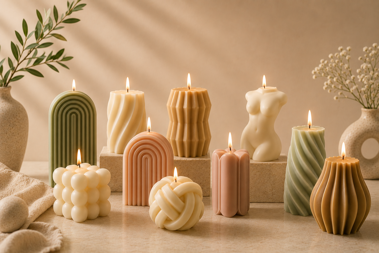 Sculptured Candles