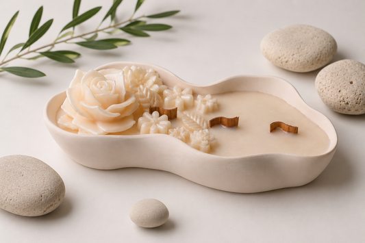 Bloomstone Tray Candle