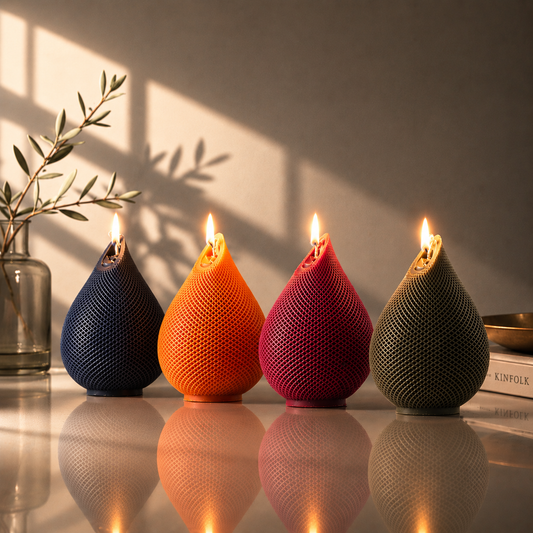 Lattice Flame Candle