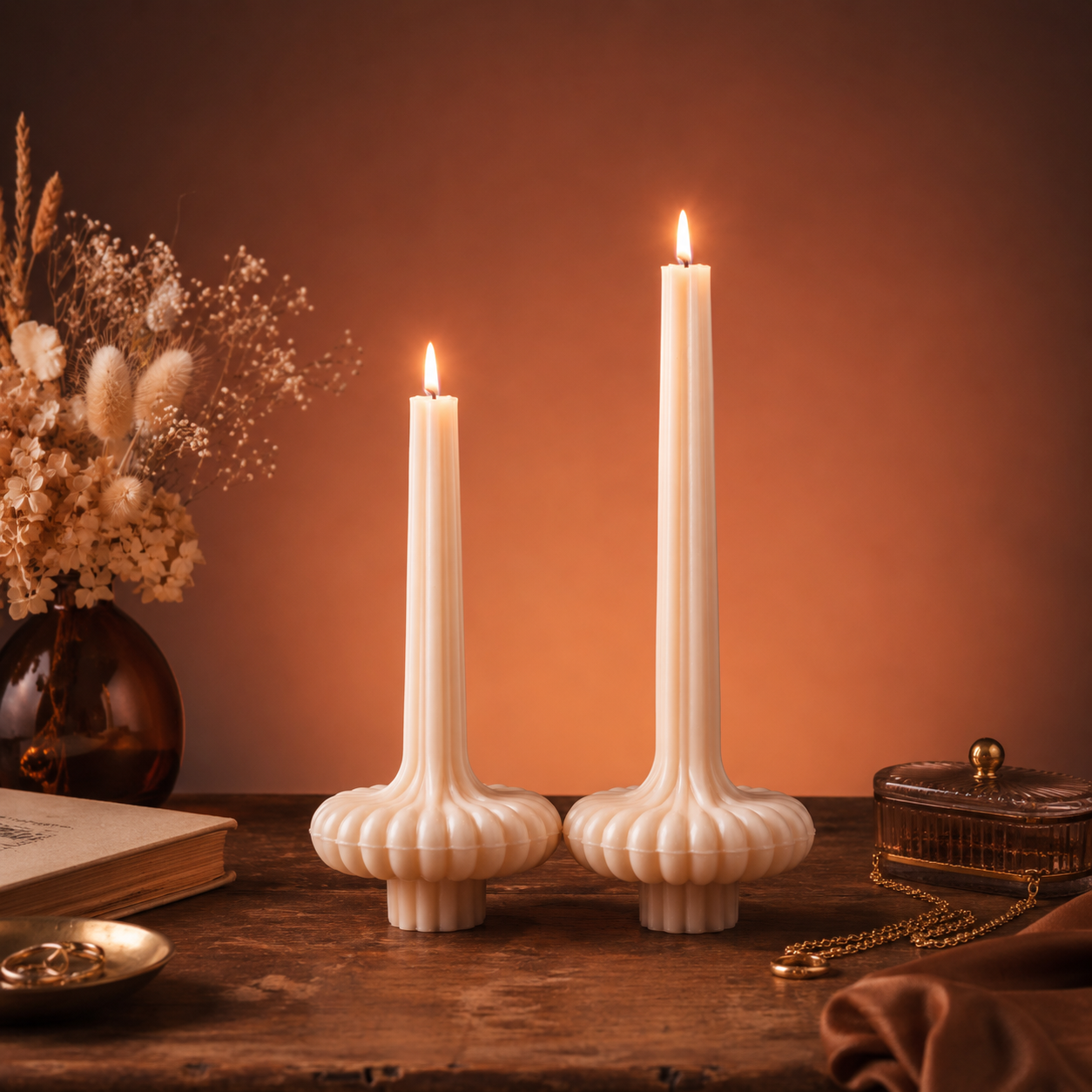 Velora Sculpted Tapers