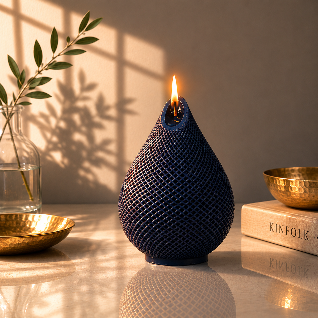 Lattice Flame Candle