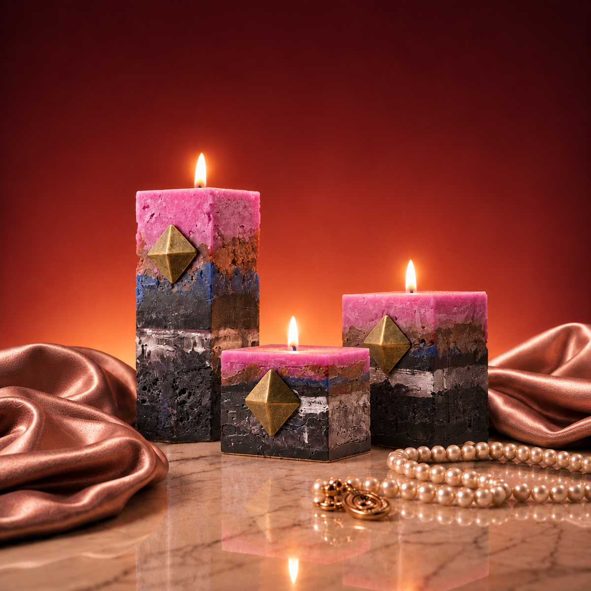 Midnight Marble Set