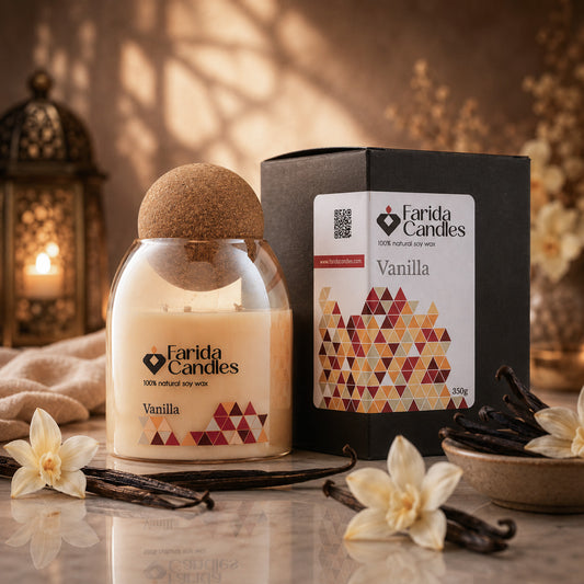 Vanilla Artisanal Jar Candle – Cork Top Edition