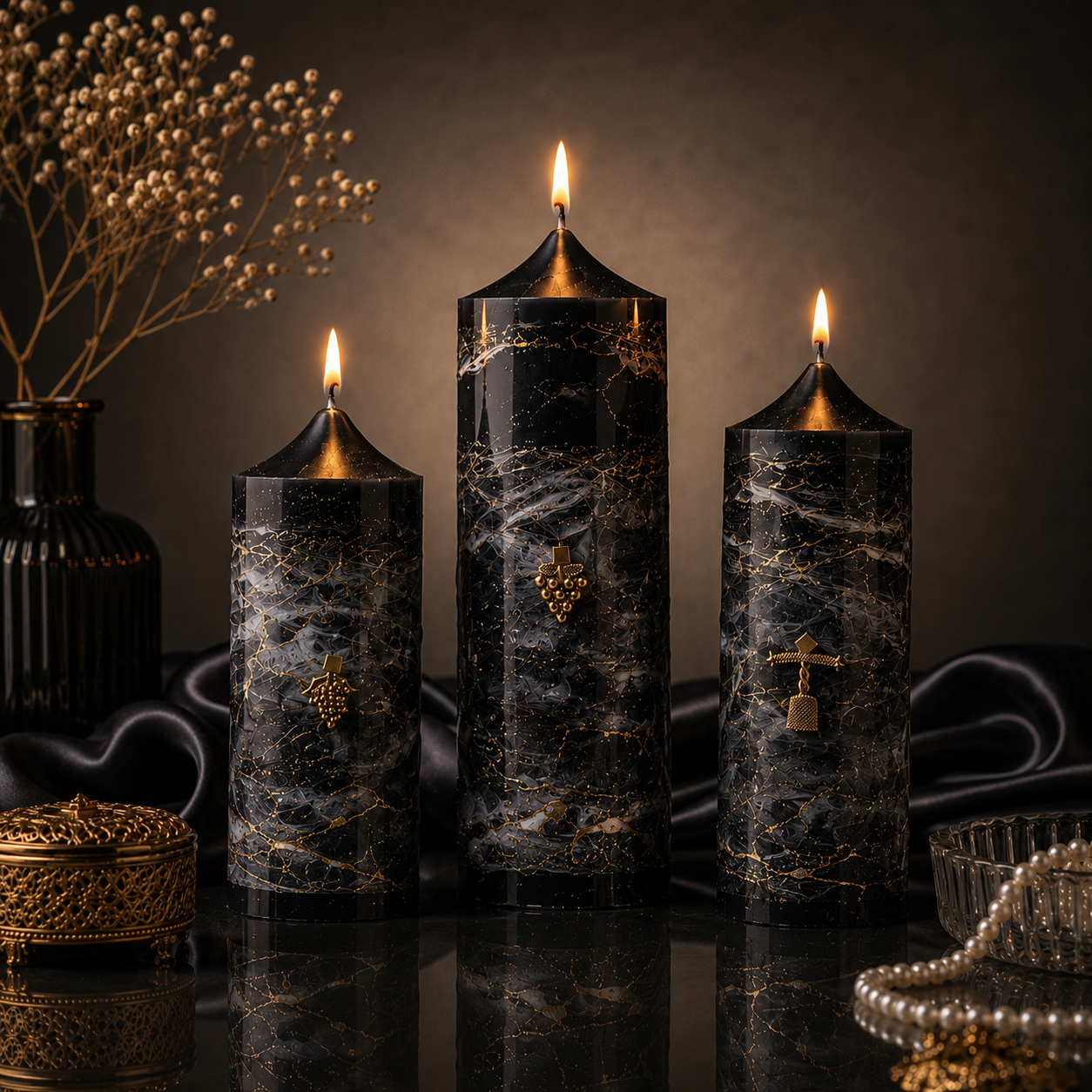 Marble Collection – Midnight Veins