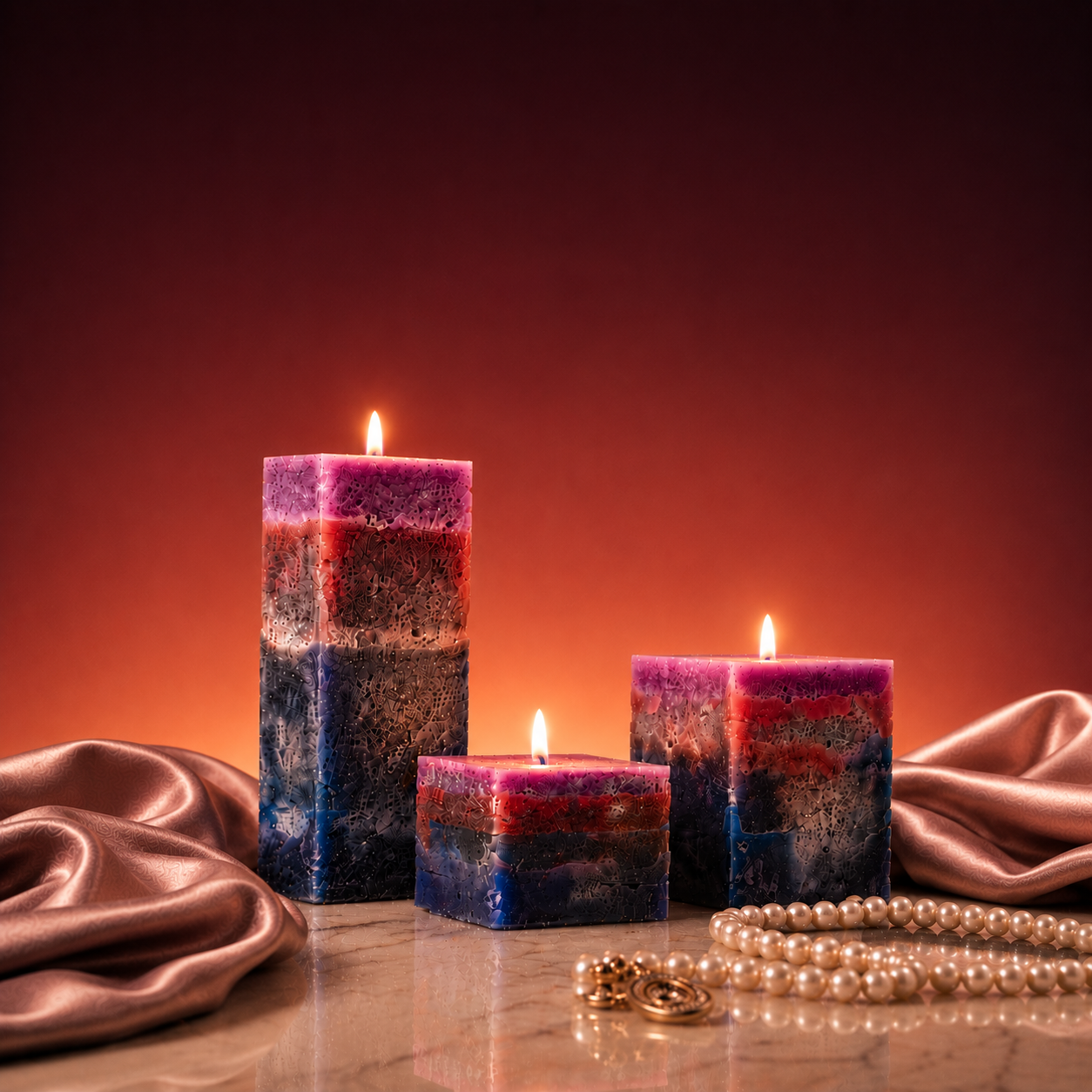 Midnight Marble Set
