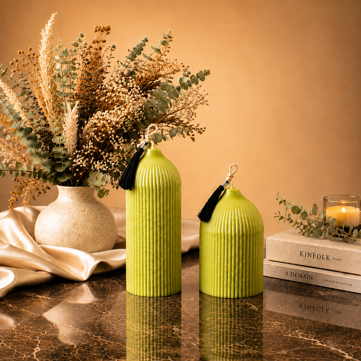 Harmony Pillar Candle Set